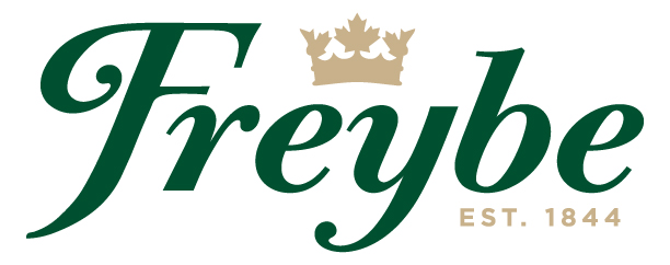 Freybe Logo Green - Pantone 7503C Gold